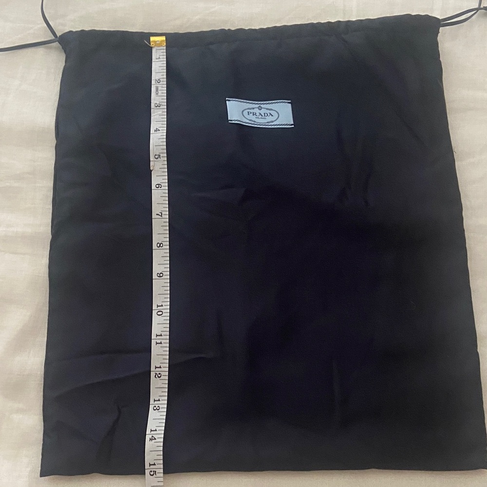 Prada Satin Dust Bag Fleece Lined 13”x 15” Excellent Condition. - Picture 3 of 6